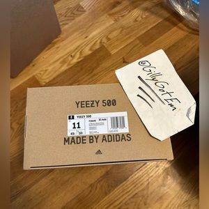 SOLD - Size 11 - adidas Yeezy 500 Low Utility Black